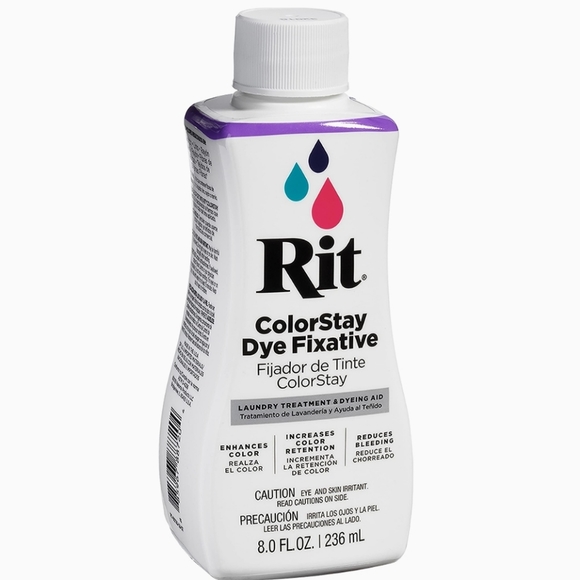 NEW Rit Dye RIT COLORSTAY, 8 fl oz, Clear Laundry treatment & Dyeing aid - Picture 2 of 8